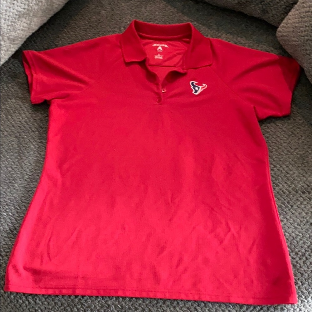 Like New Houston Texans Polo NFL